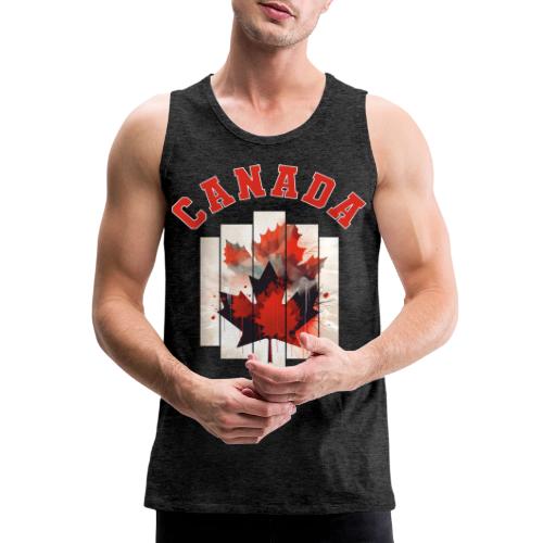 Heart of Canada Art - Men's Premium Tank