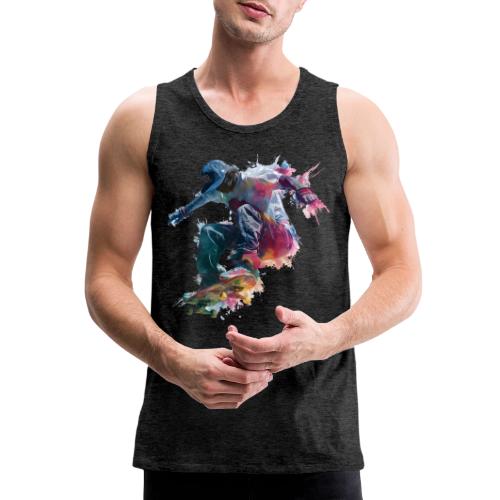 Skateboarding: Ride the Colors - Men's Premium Tank