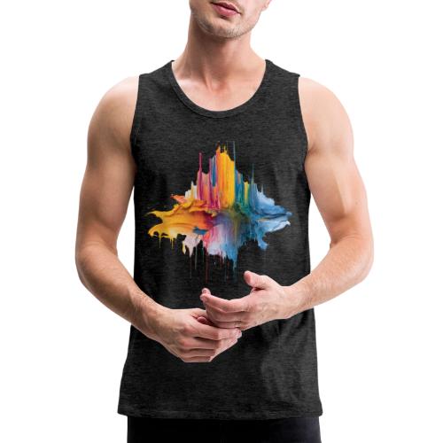 Impasto Spectrum - Men's Premium Tank