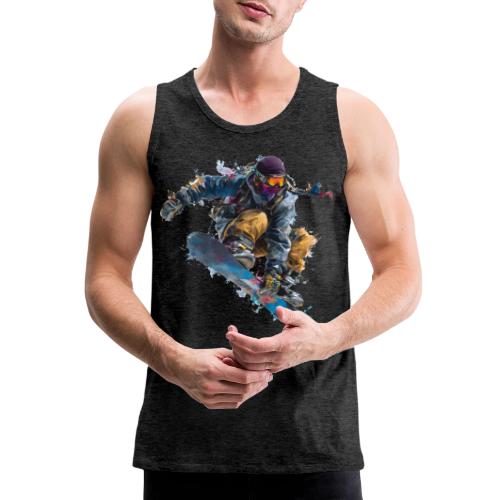 Snowboarding: Splash of Speed - Men's Premium Tank