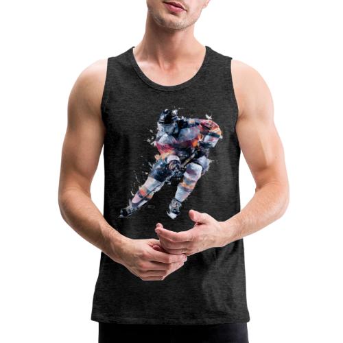 Hockey: Frozen Motion - Men's Premium Tank