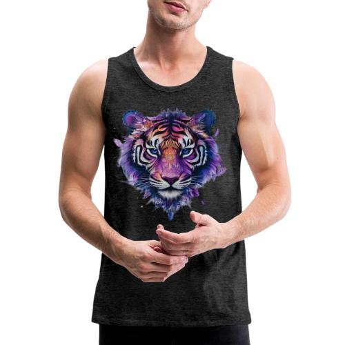Mystic Violet Tiger - Men's Premium Tank