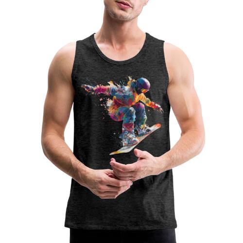 Snowboarding: Frozen Flight - Men's Premium Tank