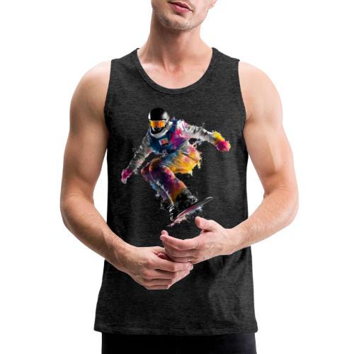 Snowboarding: Frozen Palette - Men's Premium Tank