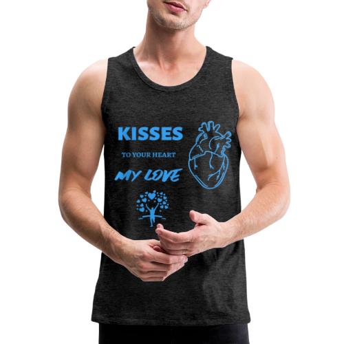 Kisses To Your Heart - Men's Premium Tank