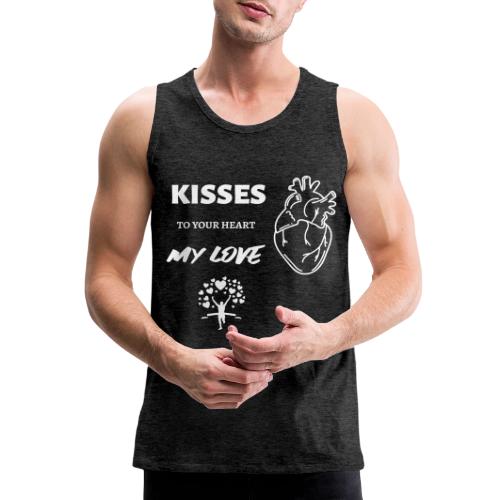 Kisses To Your Heart - Men's Premium Tank