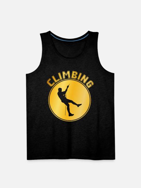 climbing - Men's Premium Tank - charcoal grey