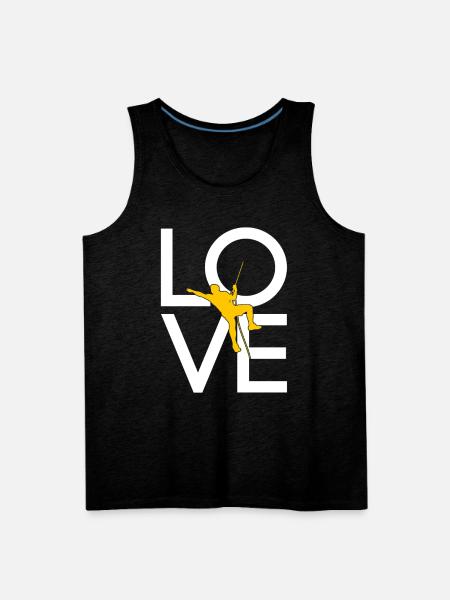 climbing - Men's Premium Tank - charcoal grey