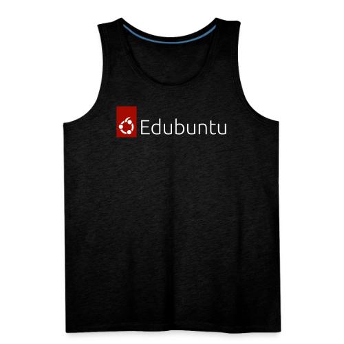 Edubuntu Logo 2023 - White - Men's Premium Tank