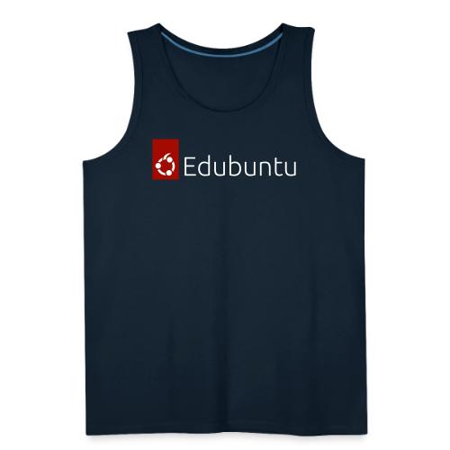 Edubuntu Logo 2023 - White - Men's Premium Tank