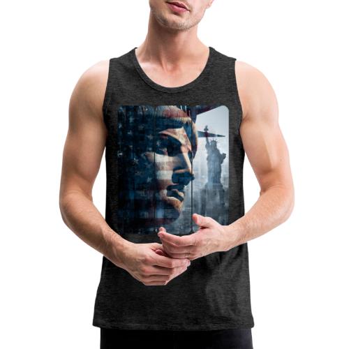 USA: Liberty in Three Visions - Men's Premium Tank