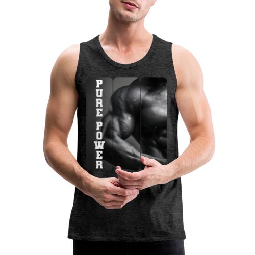 Bodybuilding: Pure Power - Men's Premium Tank