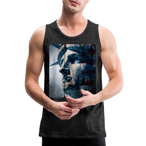USA: Urban Liberty Triptych - Men's Premium Tank