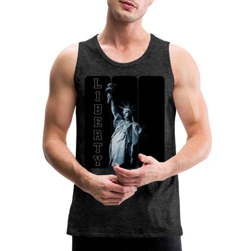 USA: Vertical Liberty - Men's Premium Tank
