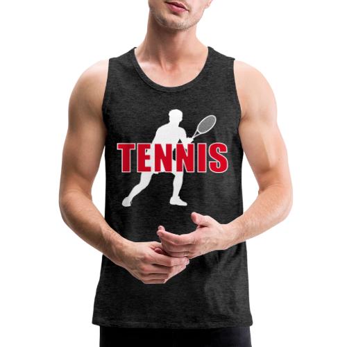 Red Court Tennis - Men's Premium Tank