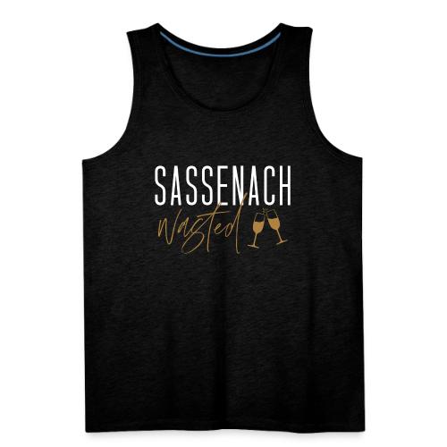 Sassenach Wasted With Glasses - Men's Premium Tank