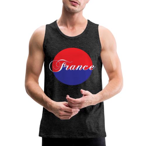 France Tricolore Circle - Men's Premium Tank
