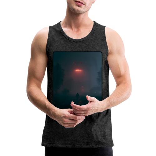 Mysterious UFO Encounter Design - Men's Premium Tank