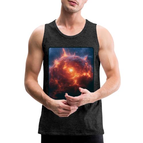Exploding Supernova Space Art - Men's Premium Tank