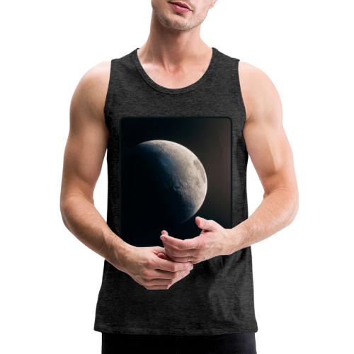 Crescent Moon Celestial Artwork - Men's Premium Tank