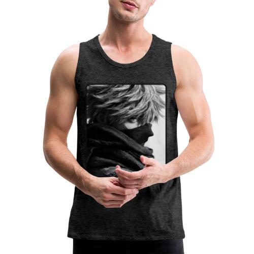 Battle-Worn Ninja Portrait - Men's Premium Tank