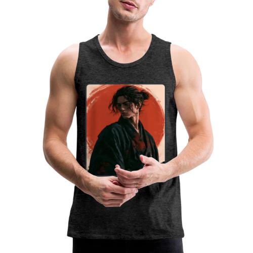 Samurai Beneath the Red Sun - Men's Premium Tank