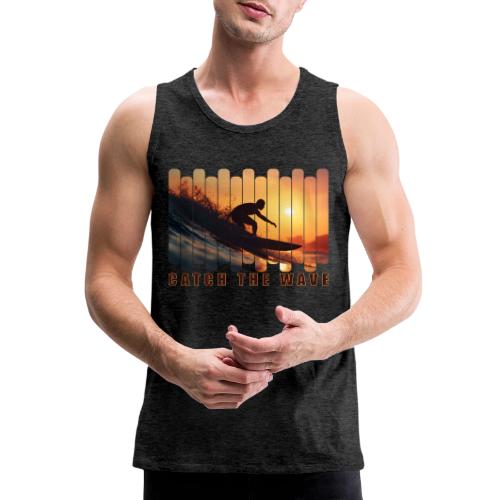 Surfing: Catch the Wave - Men's Premium Tank