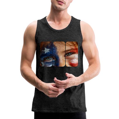 USA: Patriot Gaze - Men's Premium Tank