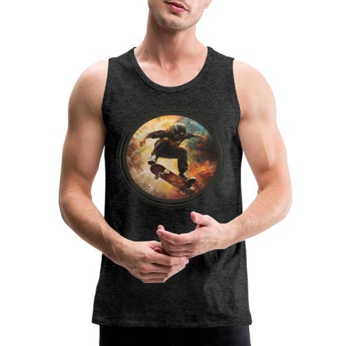 Skateboarding Flow - Men's Premium Tank