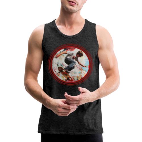 Skateboarding is Life - Men's Premium Tank