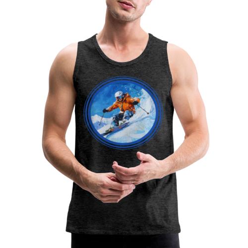 Skiing: On the Edge - Men's Premium Tank