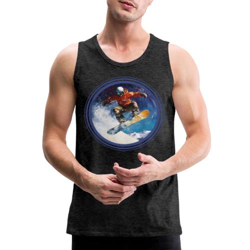 Snowboarding Rush - Men's Premium Tank