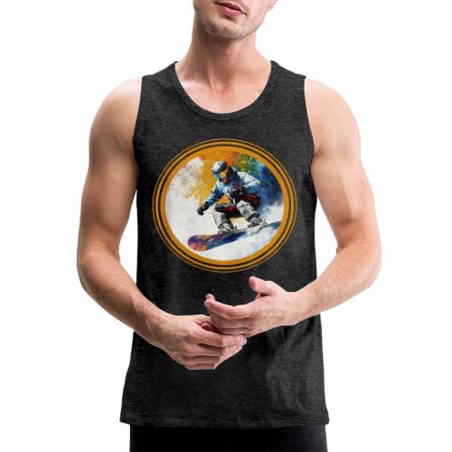 Snowboarding Dreams - Men's Premium Tank