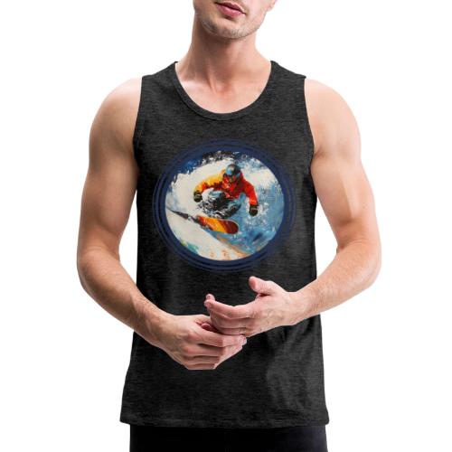 Snowboarding Rebel - Men's Premium Tank