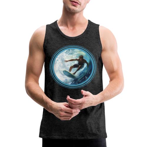 Surfing Freedom - Men's Premium Tank