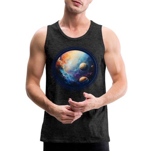 Nebula of Planets - Men's Premium Tank