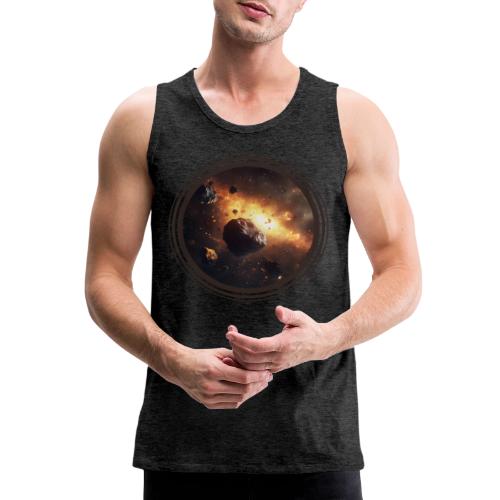 Asteroids Drift - Men's Premium Tank