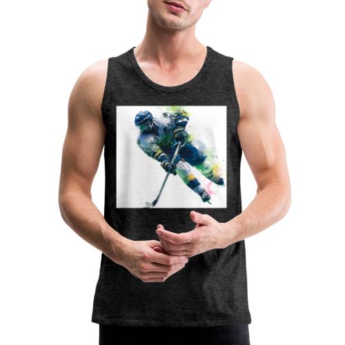 Hockey: Frozen Motion - Men's Premium Tank