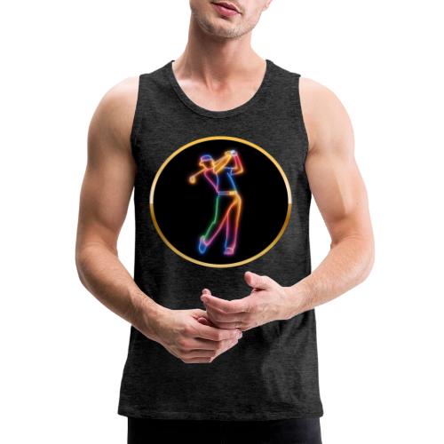 Golf: Spectrum Swing - Men's Premium Tank
