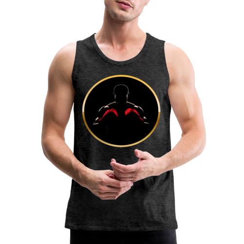 Boxing: Gold Core Muscle - Men's Premium Tank