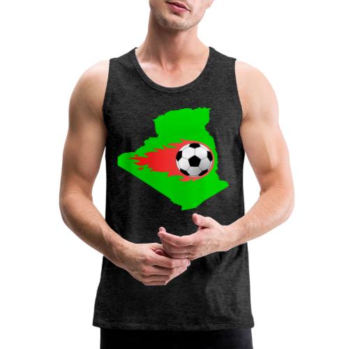 Algerian Football Fire - Men's Premium Tank