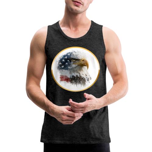 USA: Patriot Wing Emblem - Men's Premium Tank