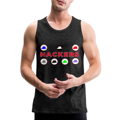 The Spectrum of Hackers - Men's Premium Tank