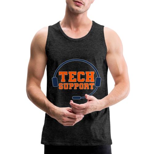 Tech Support Mode On - Men's Premium Tank