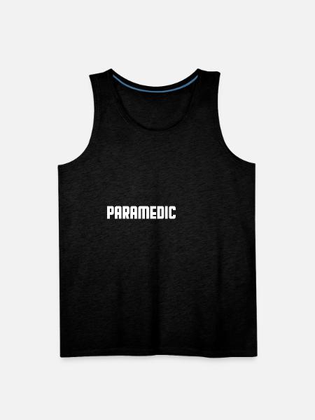 Paramedic - Men's Premium Tank - charcoal grey