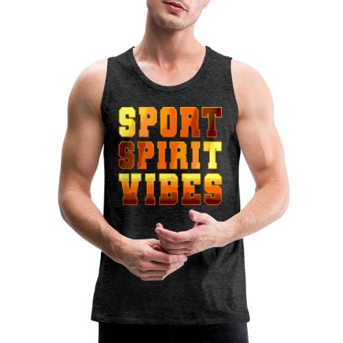 Sport Spirit Vibes Gradient - Men's Premium Tank