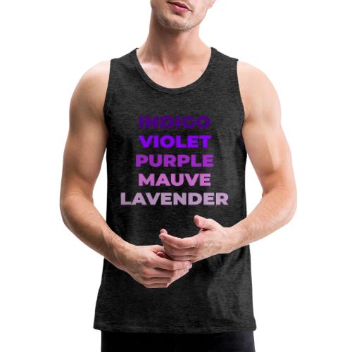 Shades of Purple - Men's Premium Tank