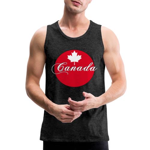 Canada in red and white - Men's Premium Tank