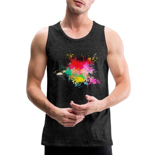 Psychedelic: Color Storm - Men's Premium Tank