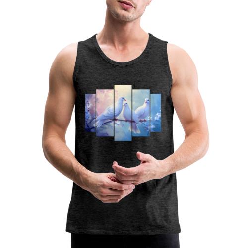 Symbols of Peace and Serenity - Men's Premium Tank